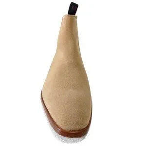 PS by Paul Smith Beige Sand Gerald Suede Chelsea Boots Size UK 10 US 11 PS by Paul Smith Falconer Snuff Brown Suede Chelsea Boots  main image 4